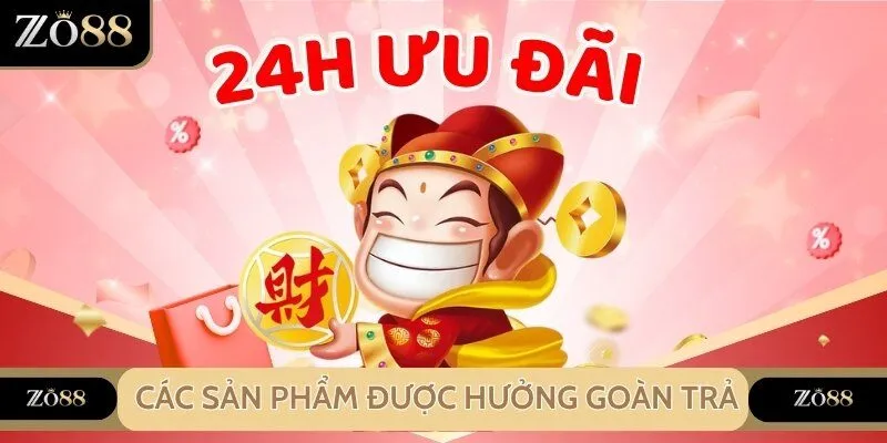 Ba sản phẩm được áp dụng hoàn trả ZO88
