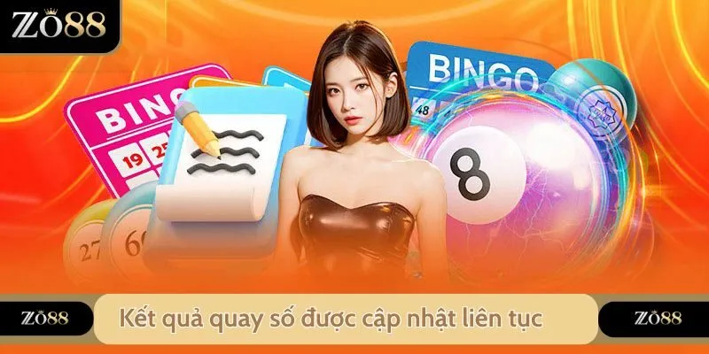 Kết quả quay số được cập nhật liên tục mỗi ngày